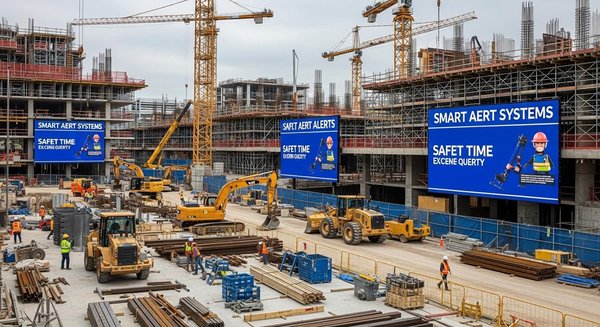 How Can Smart and Digital Signage for Real-Time Site Alerts Improve Safety?